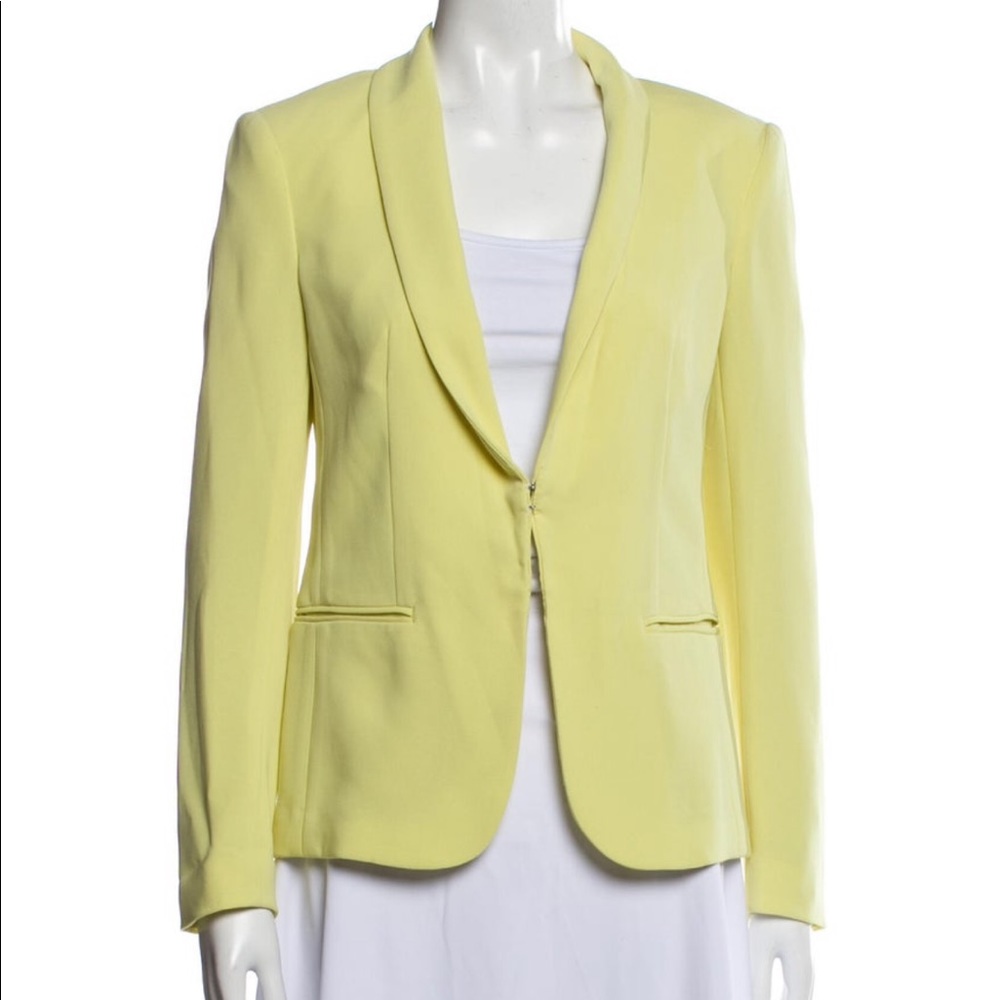 Rag & Bone Yellow Blazer Size 2 Pre-Owned